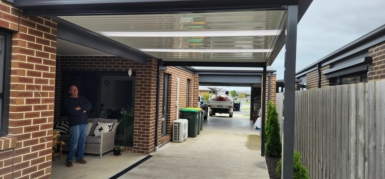 patio cover in traralgon