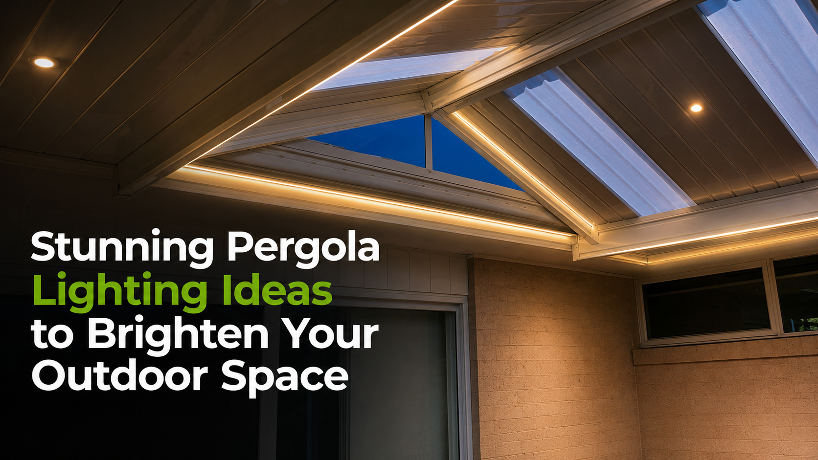 Stunning Pergola Lighting Ideas to Brighten Your Outdoor Space Stunning Pergola Lighting Ideas to Brighten Your Outdoor Space